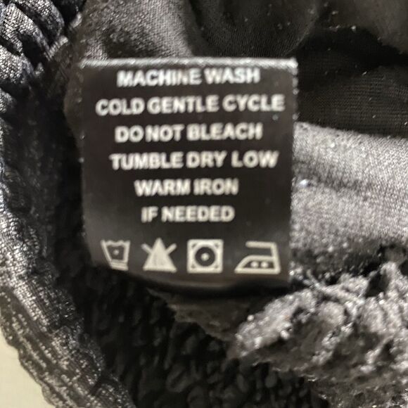 BROOKLYN CLOTH MFG CO Fleece Lined Jogger Sweatpants Tapered Leg Mens L Gray - Picture 11 of 11